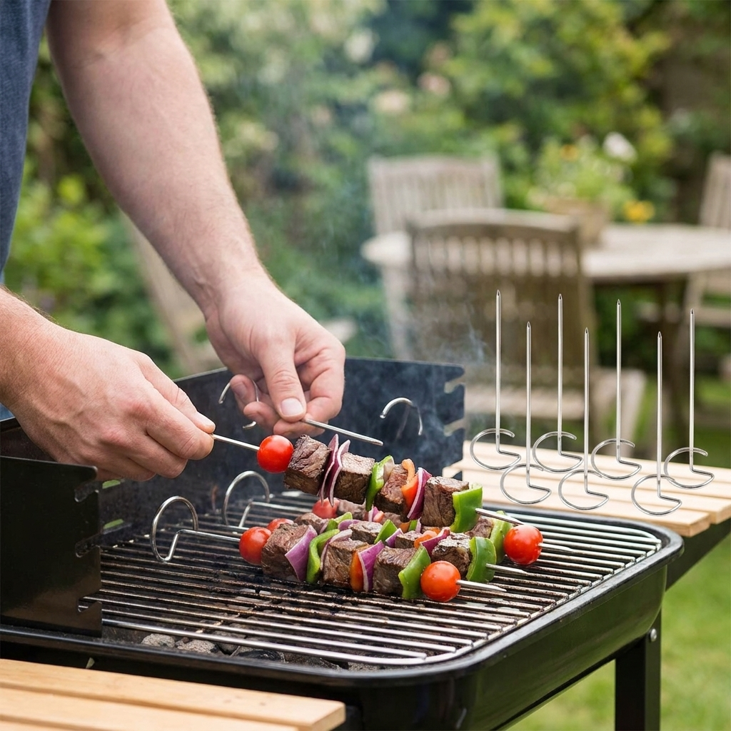 Kabob skewers 20pcs lifestyle