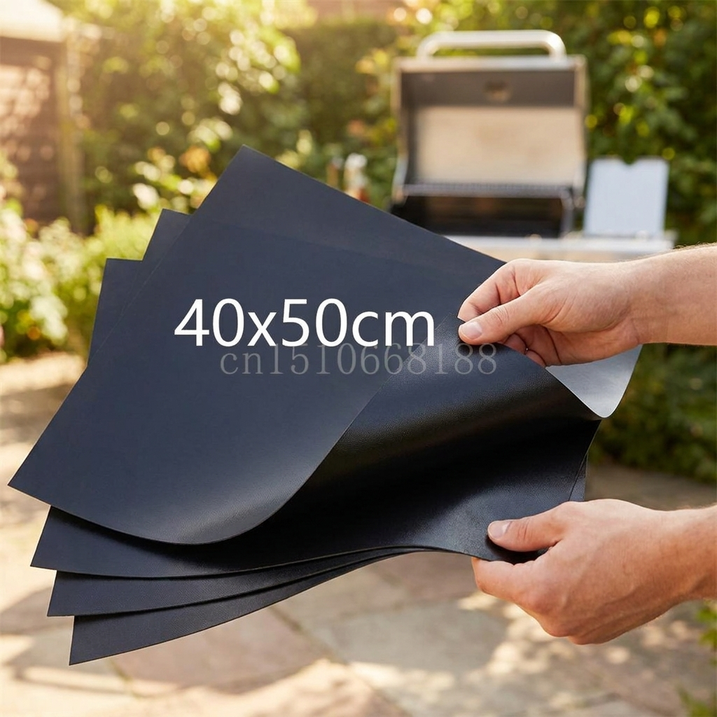 Grill mat 4Pcs 50x40 lifestyle