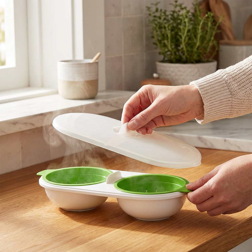 Microwave set green lifestyle