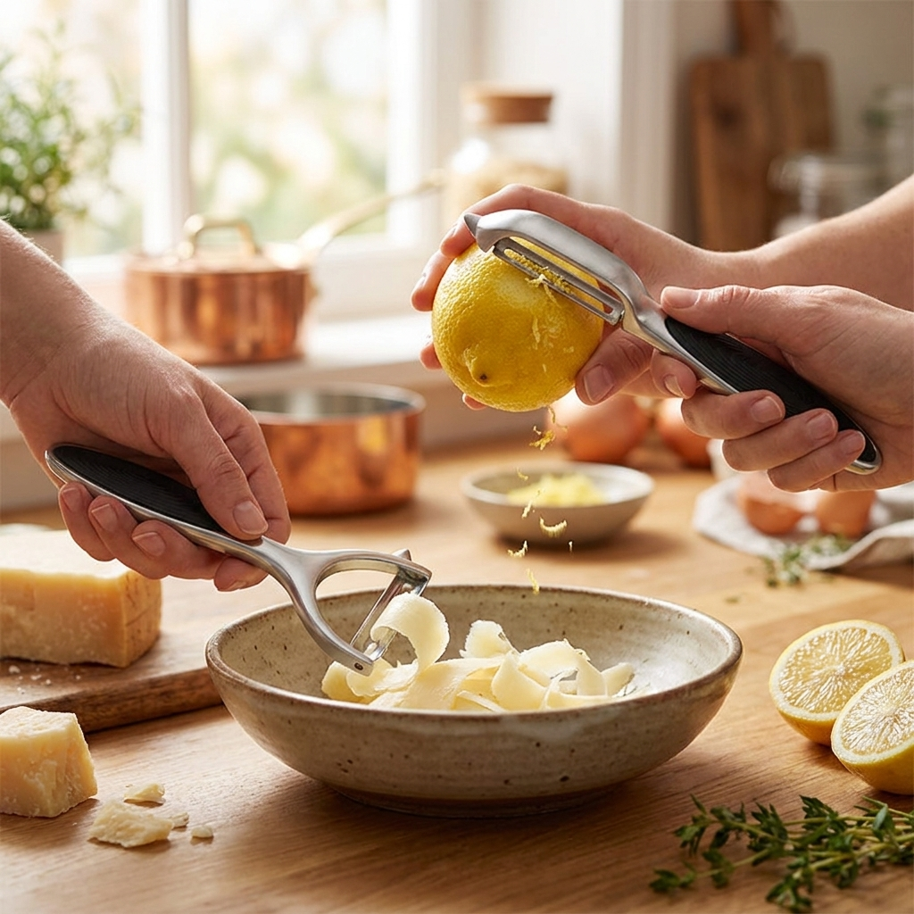 2 piece grater set lifestyle