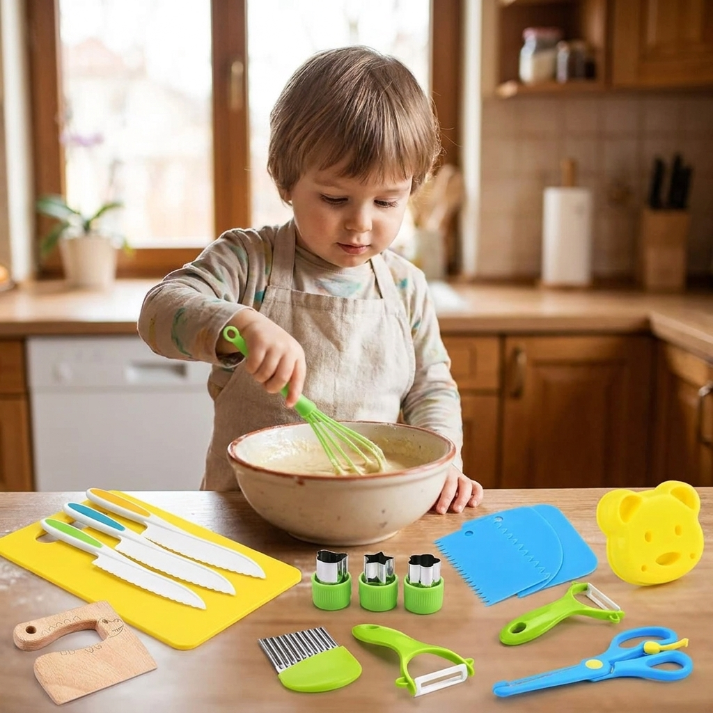 17 piece kitchen tools lifestyle