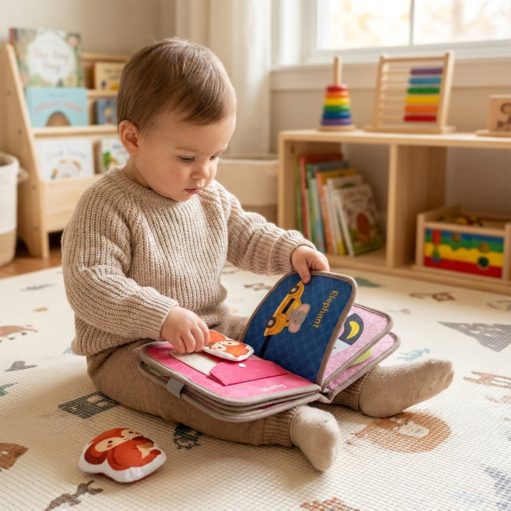Pink busy book lifestyle