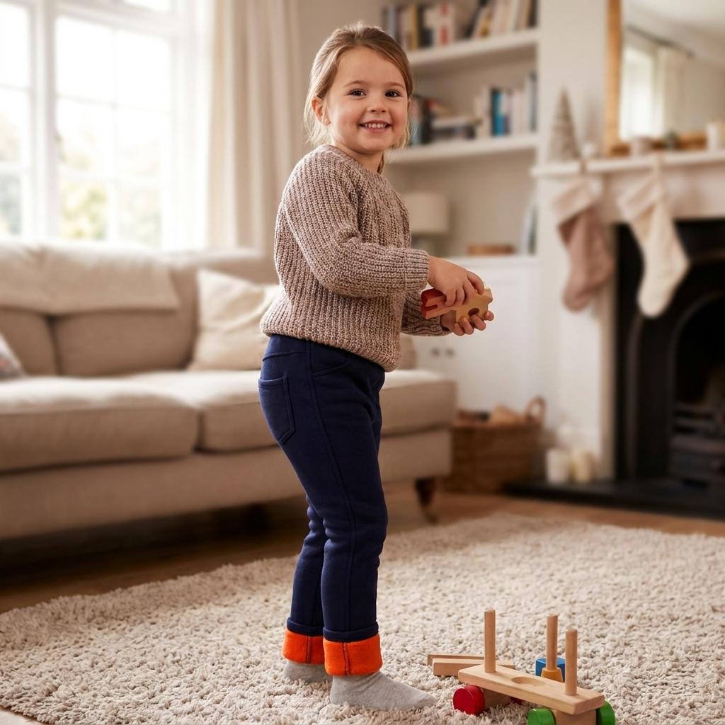 Navy blue leggings lifestyle