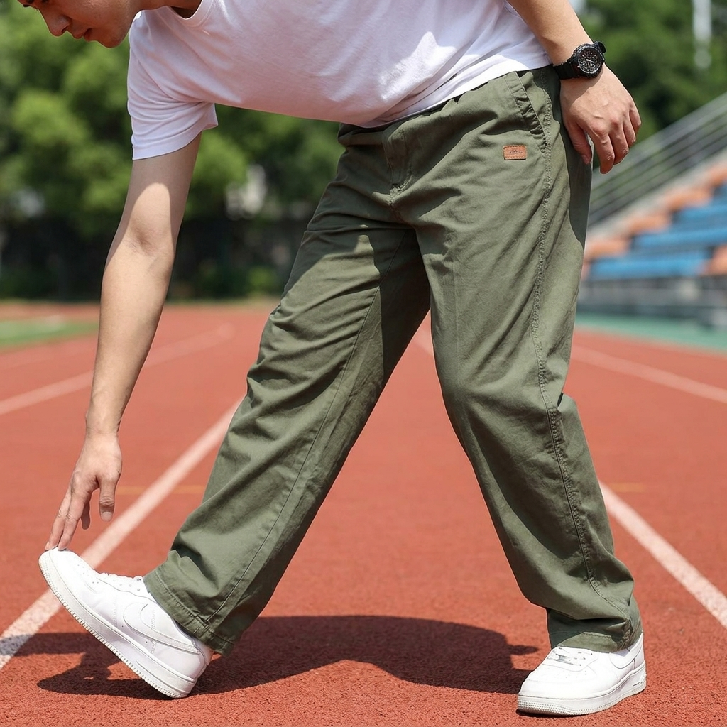 Jogger pants style 3 worn